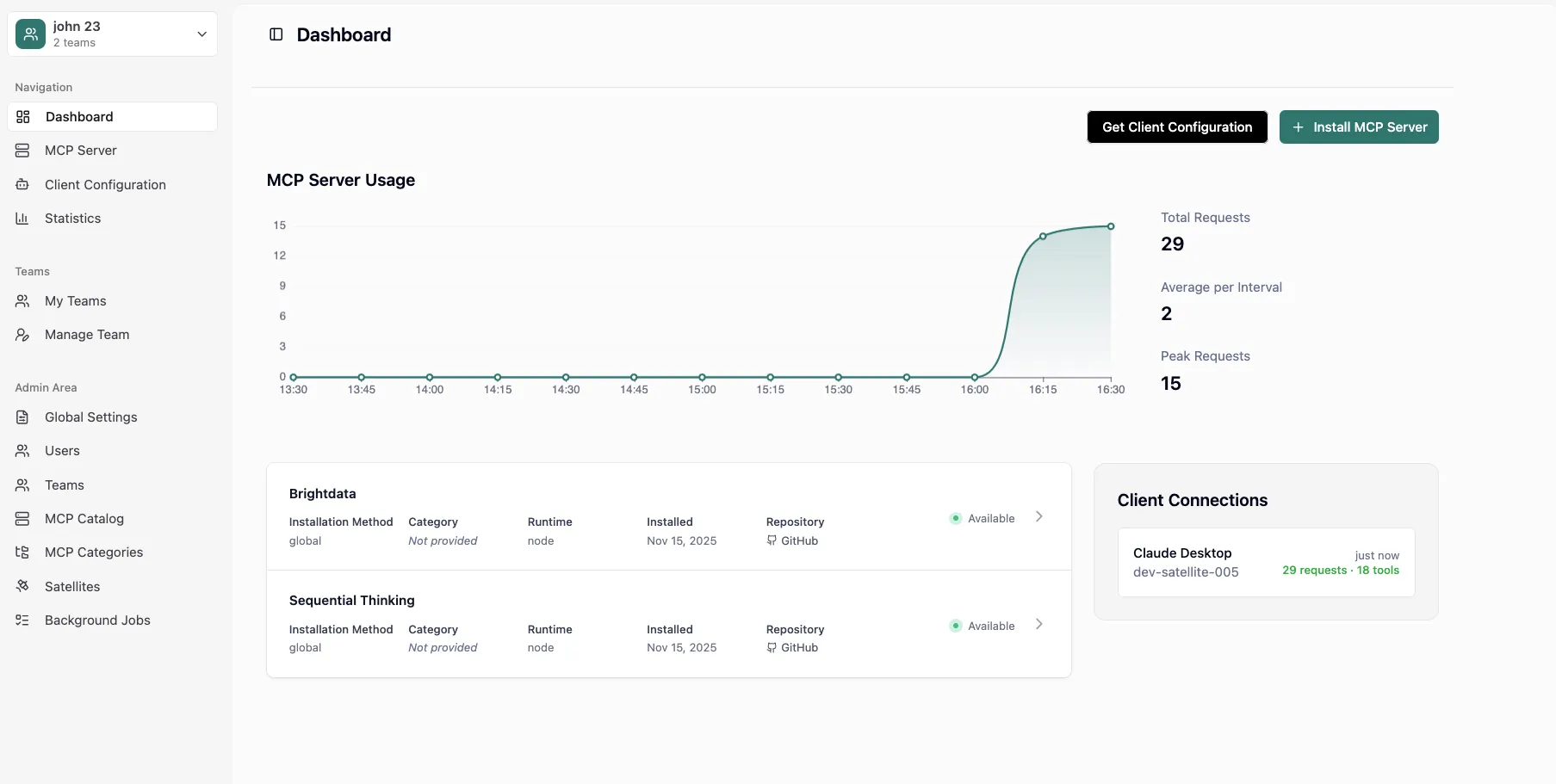 DeployStack Dashboard